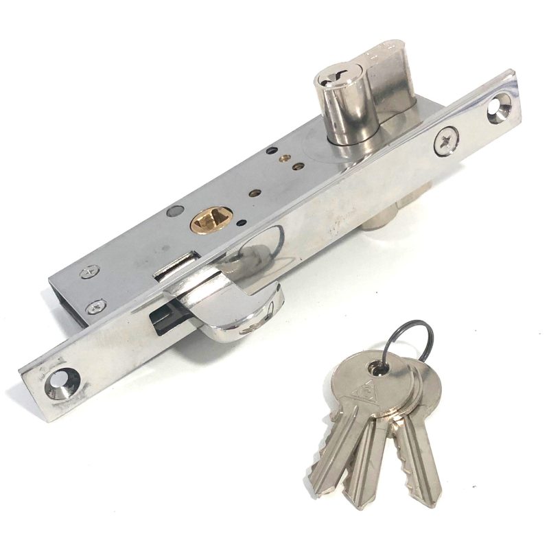 Princess door lock for sliding patio door with 17mm clasp