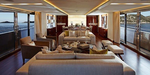 Princess 40m Interior Images - Princess Motor Yacht Sales