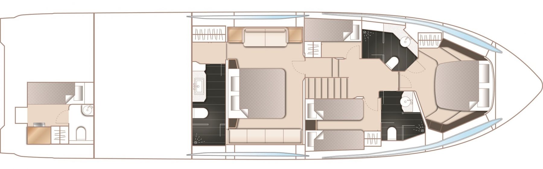 S65 Layout Lower Deck