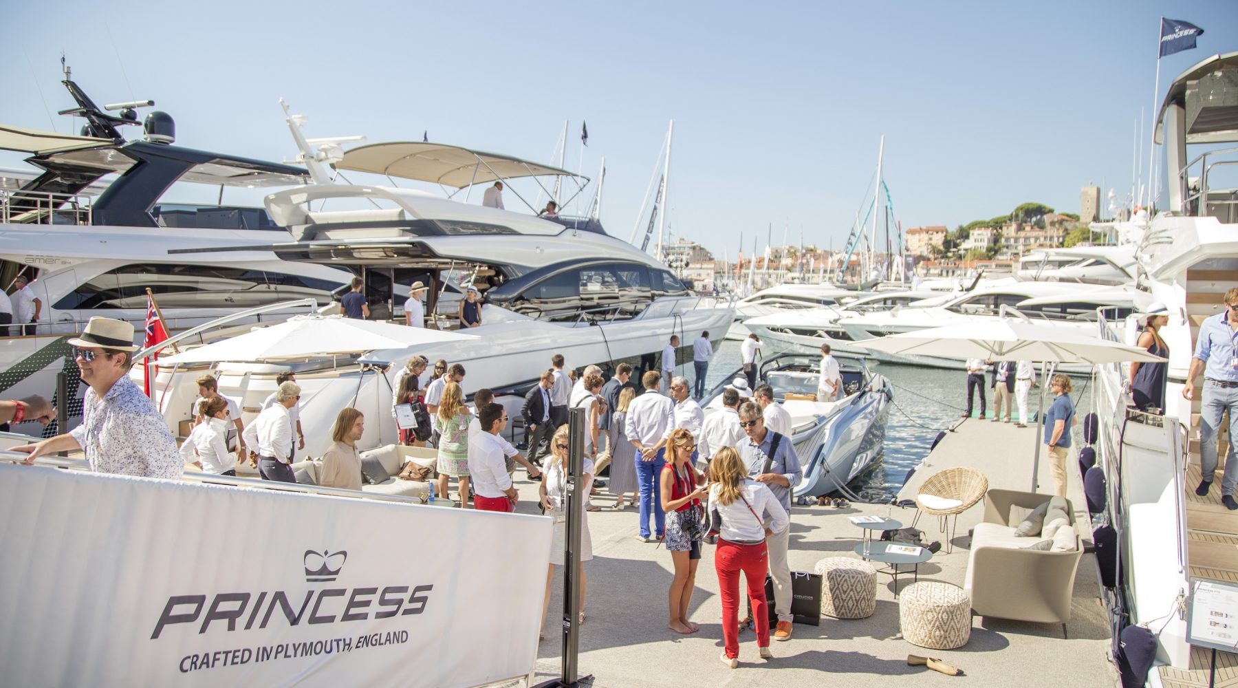 Cannes Boat Show September 2022 Princess Motor Yacht Sales